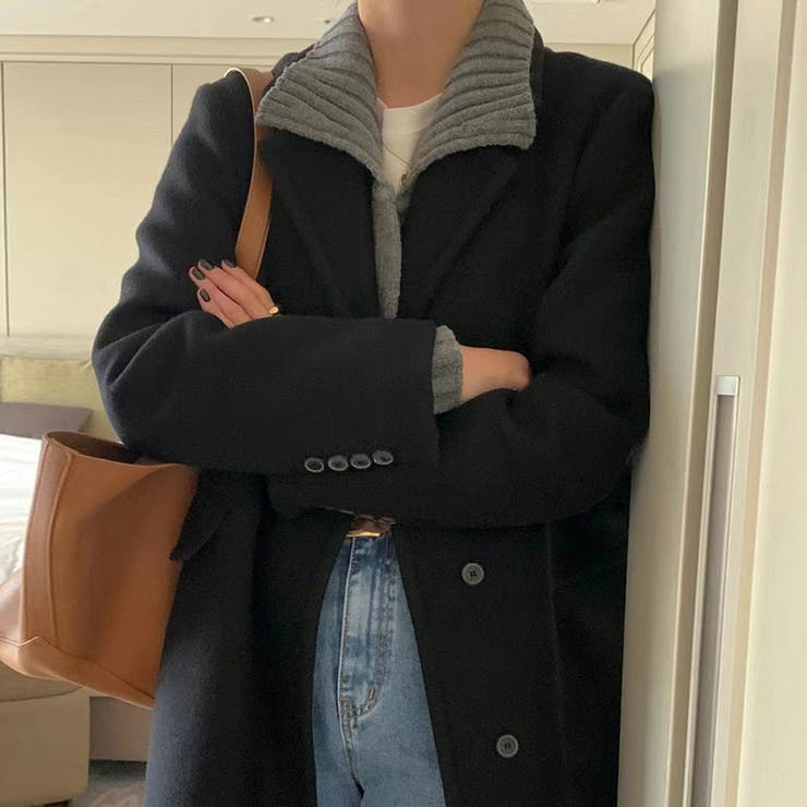 ブラック | ロングコート | Girly Doll