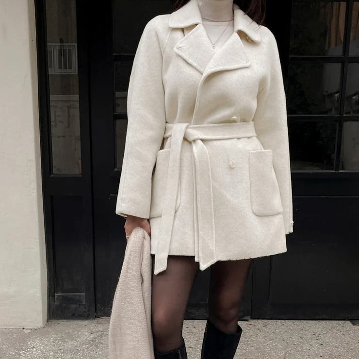 アイボリー | チェスターコート | Girly Doll