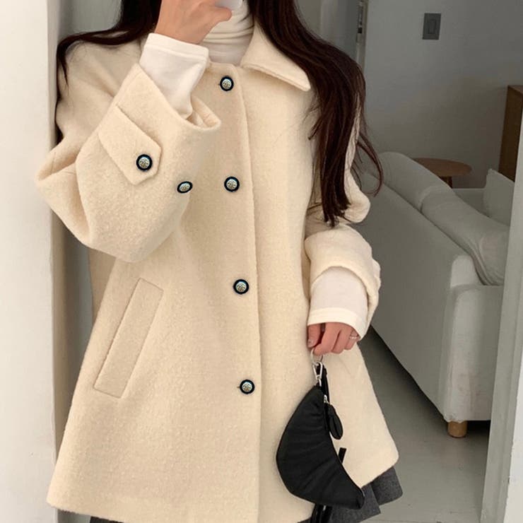 ベージュ | ダッフルコート | Girly Doll