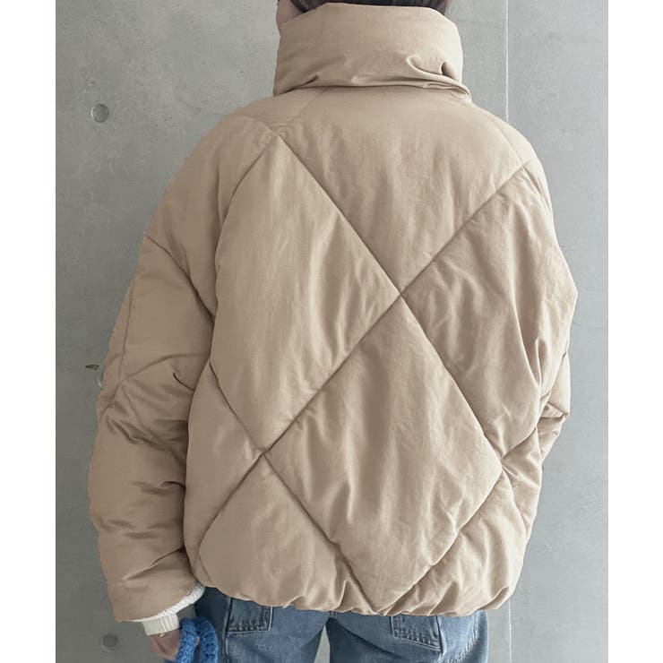 ビッグカラーキルティング中綿ブルゾン | Doula Doula | 詳細画像7 