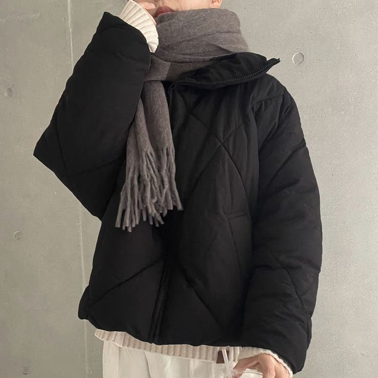 ビッグカラーキルティング中綿ブルゾン | Doula Doula | 詳細画像17 