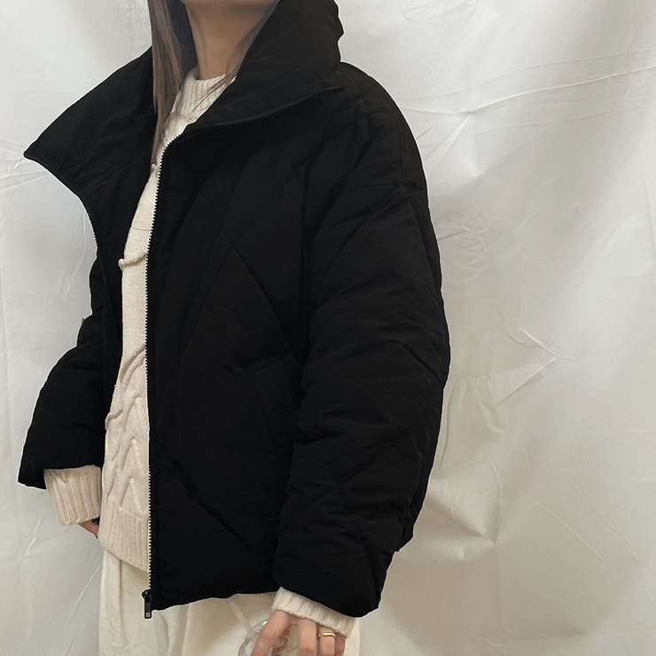 ビッグカラーキルティング中綿ブルゾン | Doula Doula | 詳細画像18 