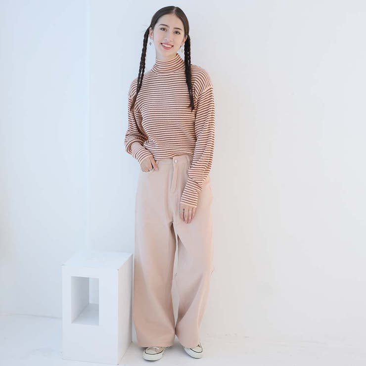 ボーダーハイネックニット | Doula Doula | 詳細画像31 