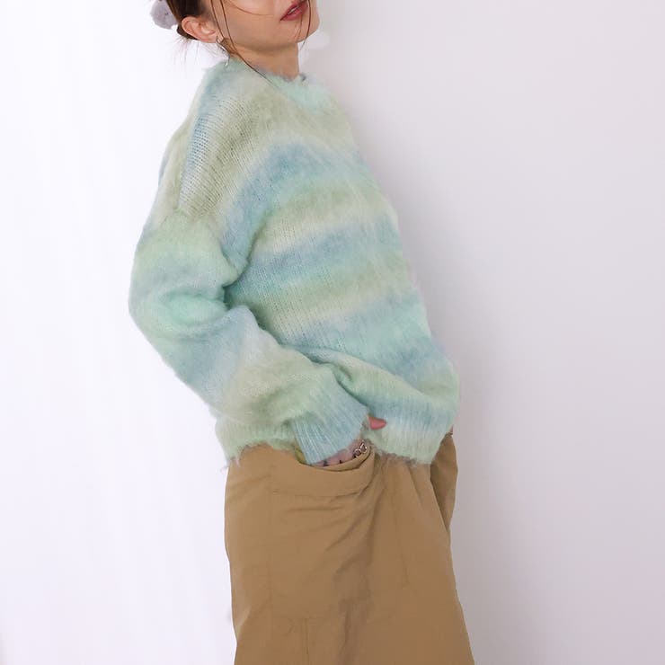 グラデーションニット | Doula Doula | 詳細画像4 