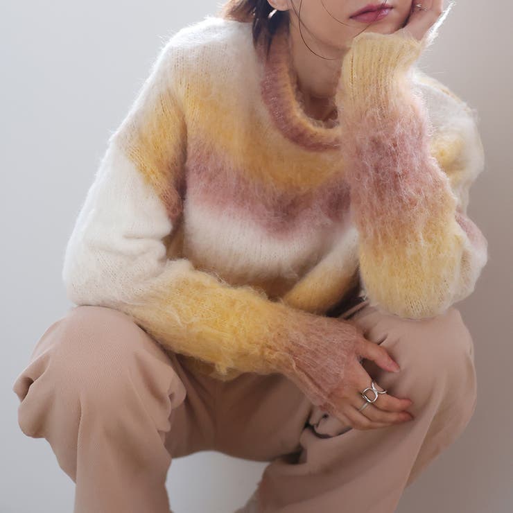 グラデーションニット | Doula Doula | 詳細画像12 