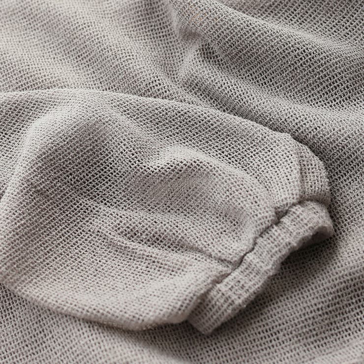 メッシュ裾ドロストプルオーバー | Doula Doula | 詳細画像14 