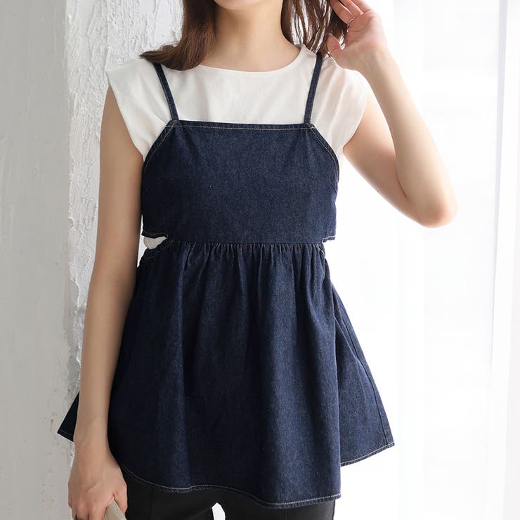 スタイルアップ♪ うさとの服　キャミソール　ウエストマーク Amazon | [qexkgsng] サブカル系 服 レディース キャミソール