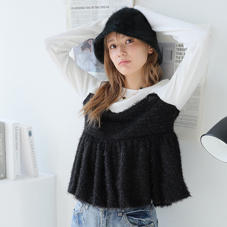 ドッキングペプラムトップス | Girly Doll | 詳細画像8 