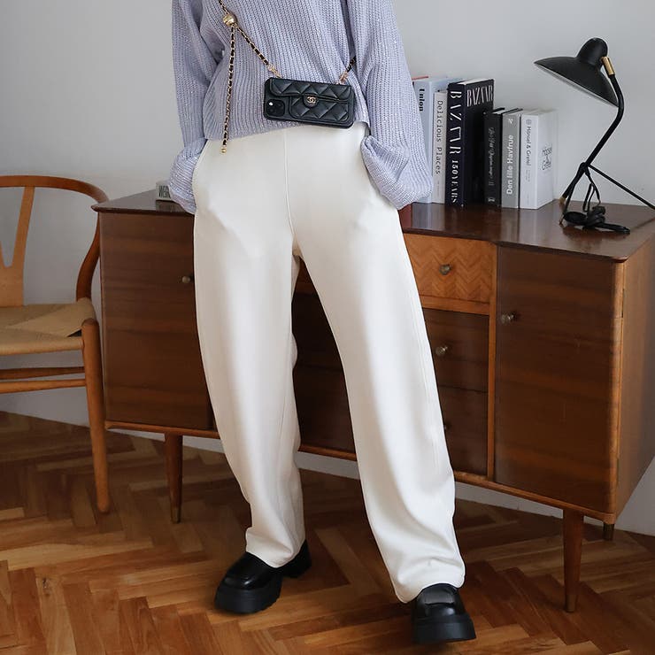 ダンボールニットカーブパンツ | Girly Doll | 詳細画像11 