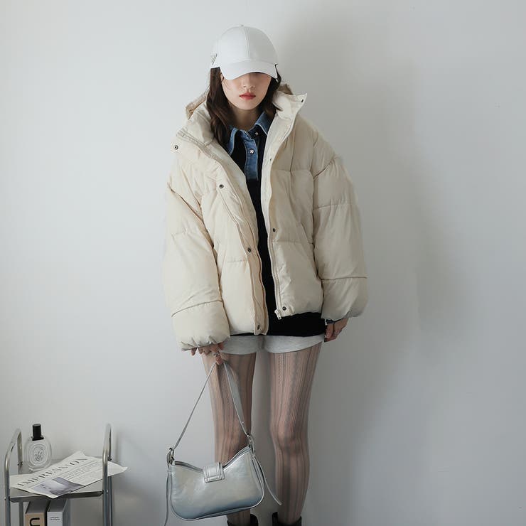 袖ラウンドフェイクダウン | Girly Doll | 詳細画像2 