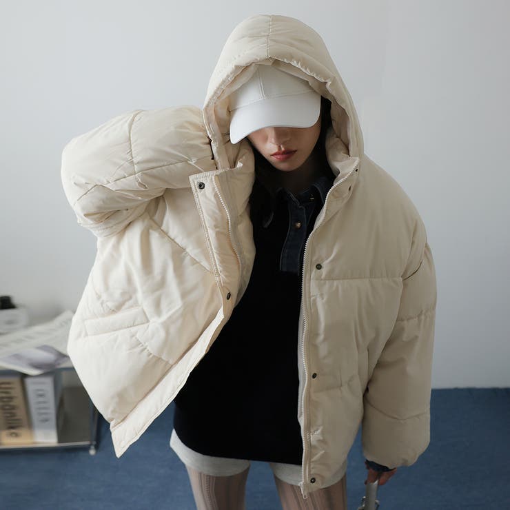 袖ラウンドフェイクダウン | Girly Doll | 詳細画像3 