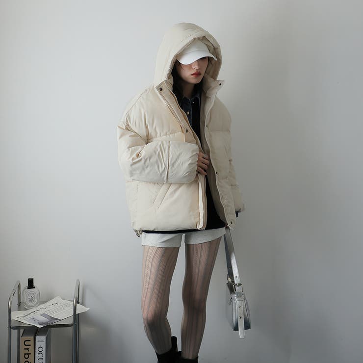 袖ラウンドフェイクダウン | Girly Doll | 詳細画像4 