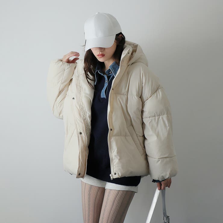 袖ラウンドフェイクダウン | Girly Doll | 詳細画像6 