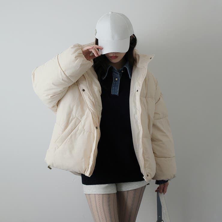 袖ラウンドフェイクダウン | Girly Doll | 詳細画像8 