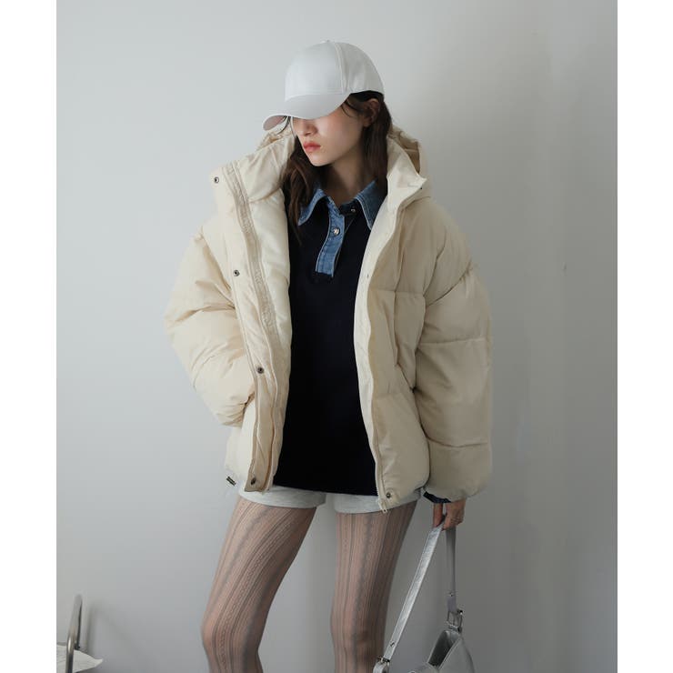 袖ラウンドフェイクダウン | Girly Doll | 詳細画像10 