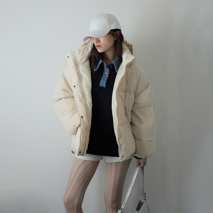 袖ラウンドフェイクダウン | Girly Doll | 詳細画像11 