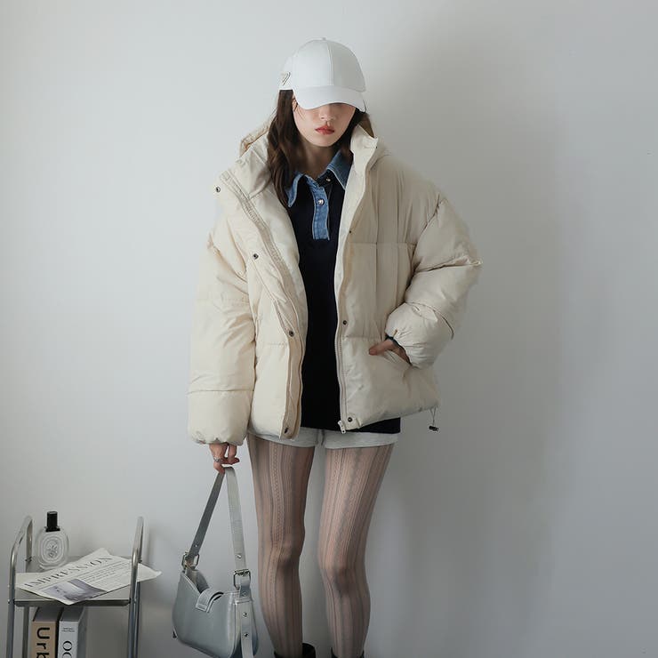 袖ラウンドフェイクダウン | Girly Doll | 詳細画像12 