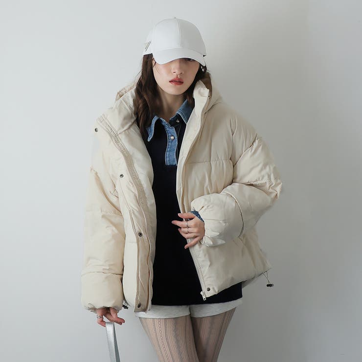 袖ラウンドフェイクダウン | Girly Doll | 詳細画像13 