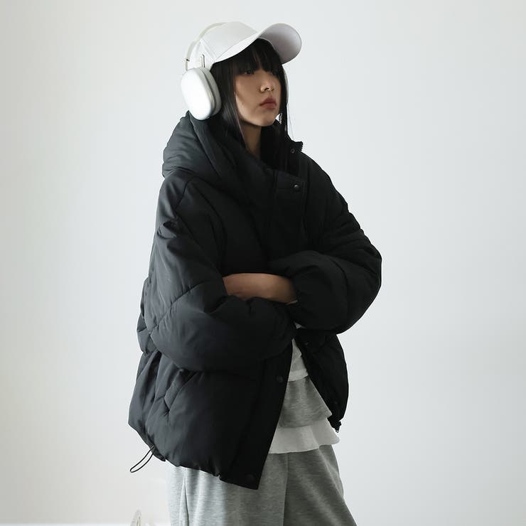 袖ラウンドフェイクダウン | Girly Doll | 詳細画像18 