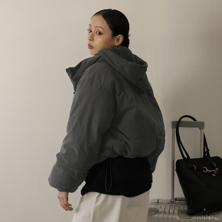 コール天フェイクダウンブルゾン | Girly Doll | 詳細画像7 