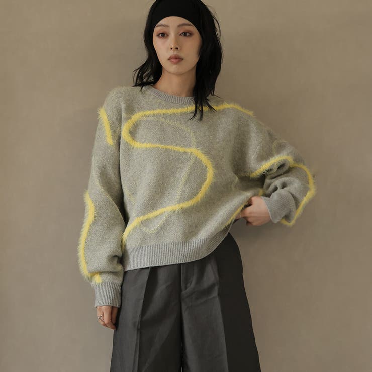 ライトグレー | フェザー＆ラメラインPO | Girly Doll