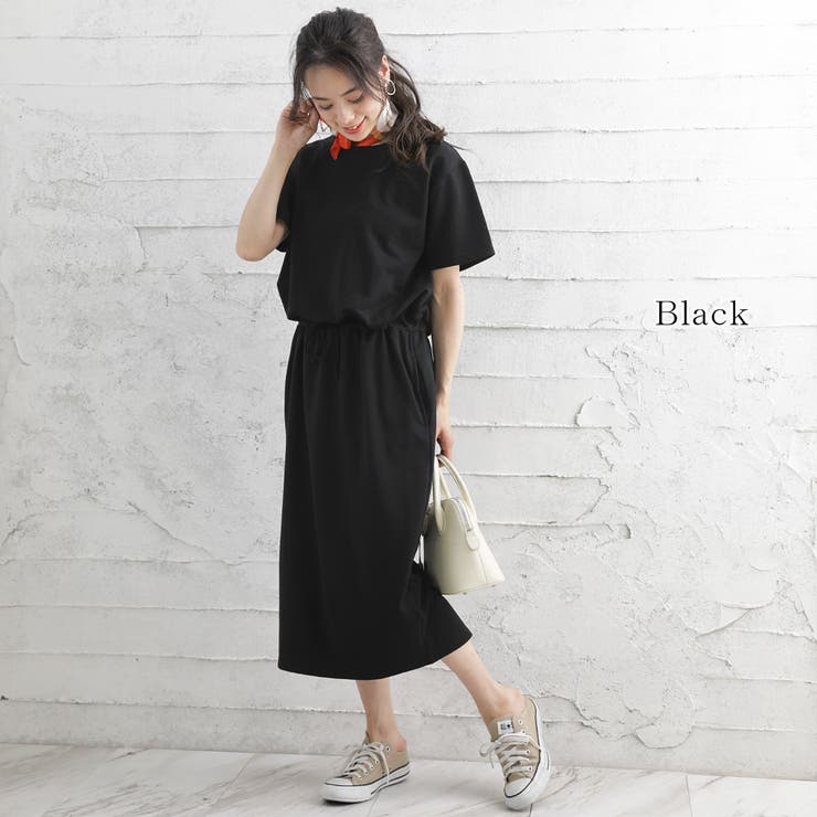 ミニ裏毛ウエストマークワンピース 韓国ファッション 品番 Zj Girly Doll ガーリードール のレディースファッション通販 Shoplist ショップリスト