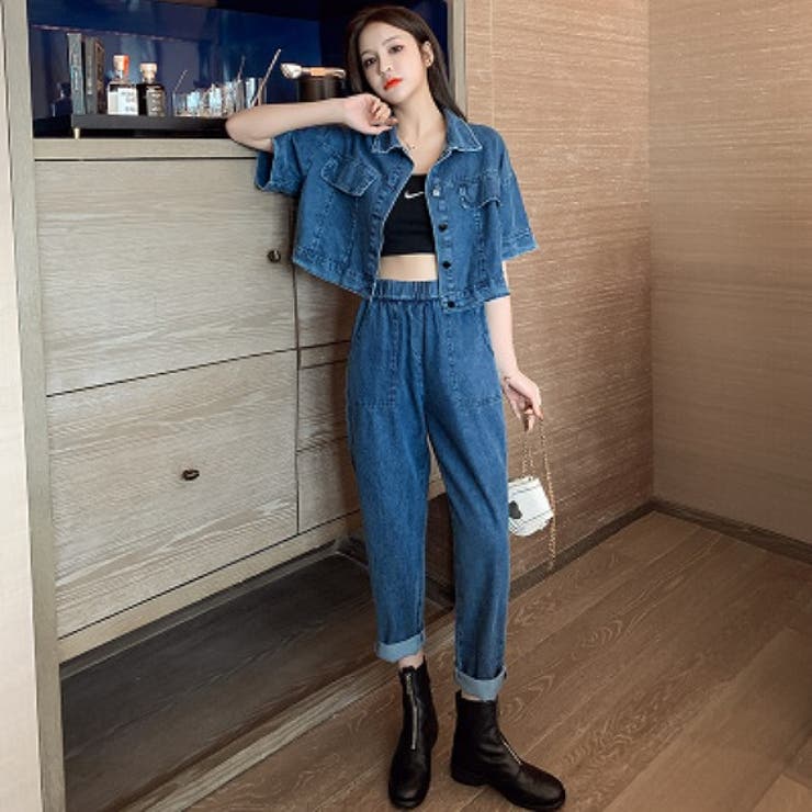 リアル デニムセットアップ リドム Fwi Or Id