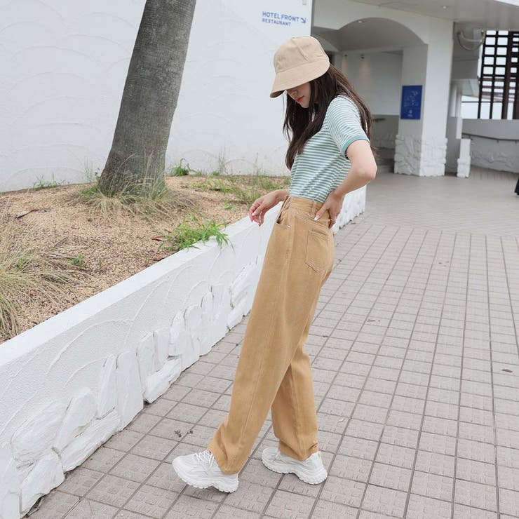 ボーダー半袖Ｔシャツ【韓国ファッション】 | Girly Doll | 詳細画像61 