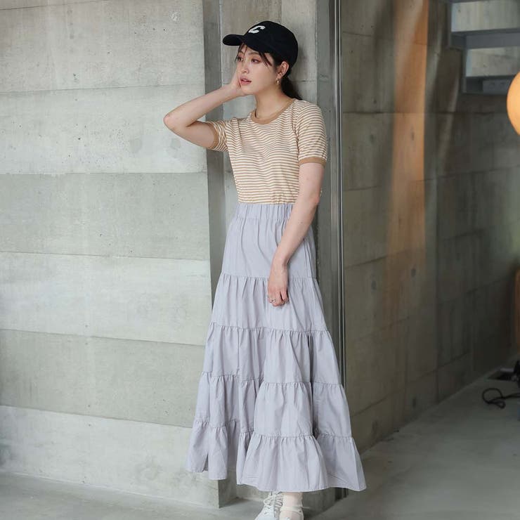 ボーダー半袖Ｔシャツ【韓国ファッション】 | Girly Doll | 詳細画像63 