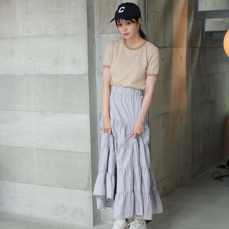 ボーダー半袖Ｔシャツ【韓国ファッション】 | Girly Doll | 詳細画像64 