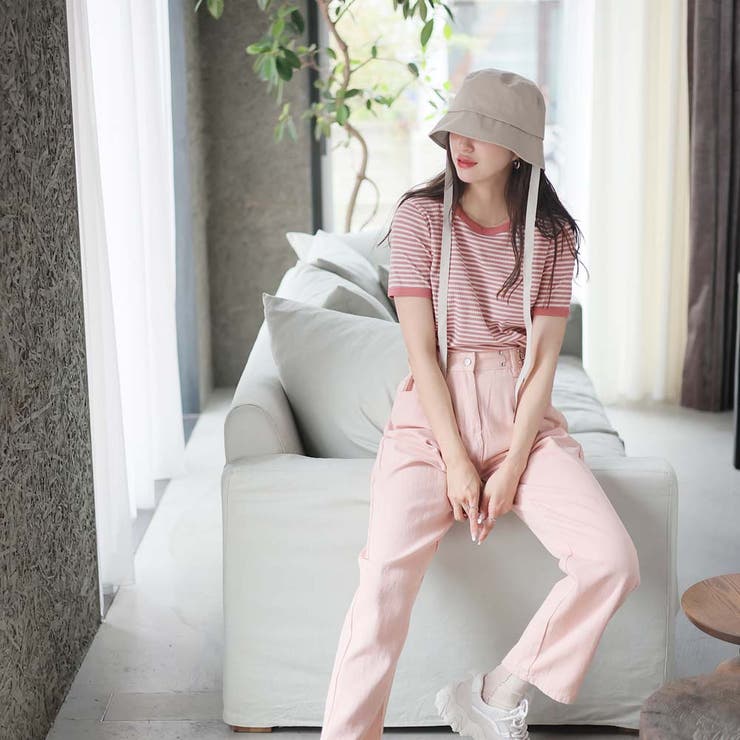 ボーダー半袖Ｔシャツ【韓国ファッション】 | Girly Doll | 詳細画像38 