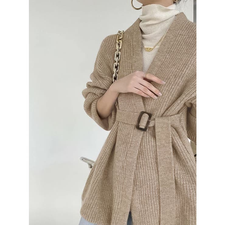 ベルト付きガウンカーディガン 韓国fashion 品番 Zj Girly Doll ガーリードール のレディース ファッション通販 Shoplist ショップリスト