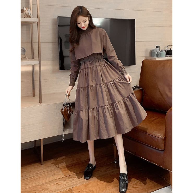 ワンピース【韓国ファッション】[品番：ZJ000015599]｜Girly