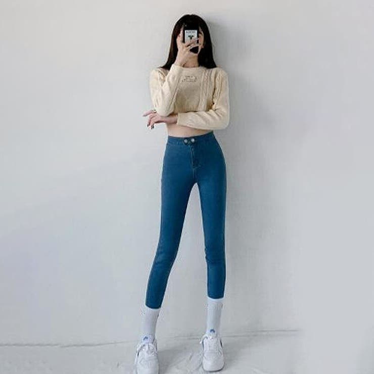 スキニーパンツ【韓国ファッション】[品番：ZJ000016462]｜Girly