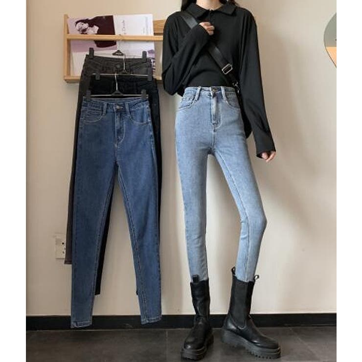 スキニーパンツ【韓国ファッション】[品番：ZJ000016464]｜Girly