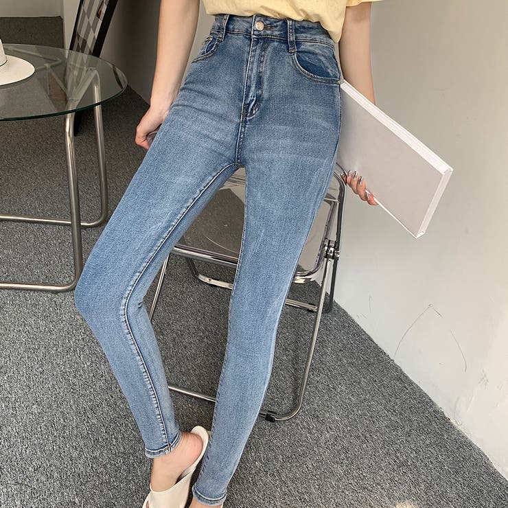 フリーサイズ スキニーパンツ 韓国 1.jpg