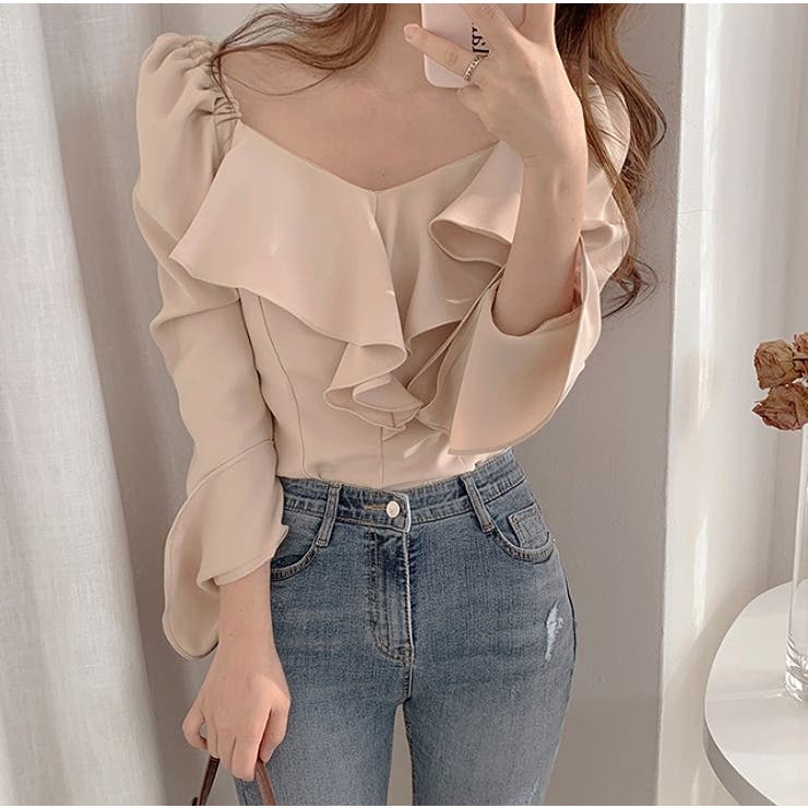 ブラウス【韓国ファッション】【春夏新商品】 | Doula Doula | 詳細画像4 