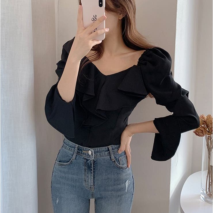 ブラウス【韓国ファッション】【春夏新商品】 | Doula Doula | 詳細画像6 