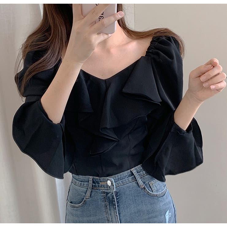 ブラウス【韓国ファッション】【春夏新商品】 | Doula Doula | 詳細画像9 