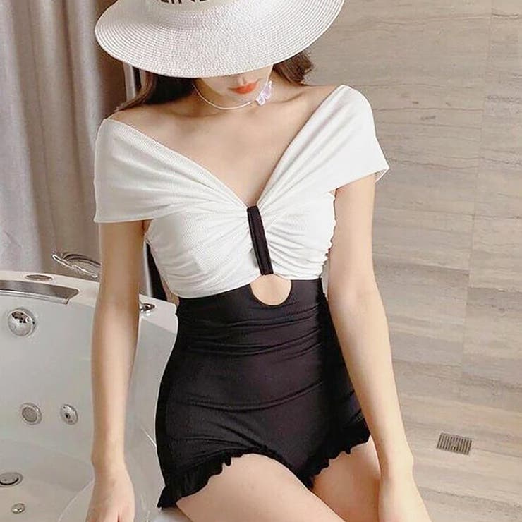 ワンピースオールインワン水着【韓国ファッション】 | Doula Doula | 詳細画像7 