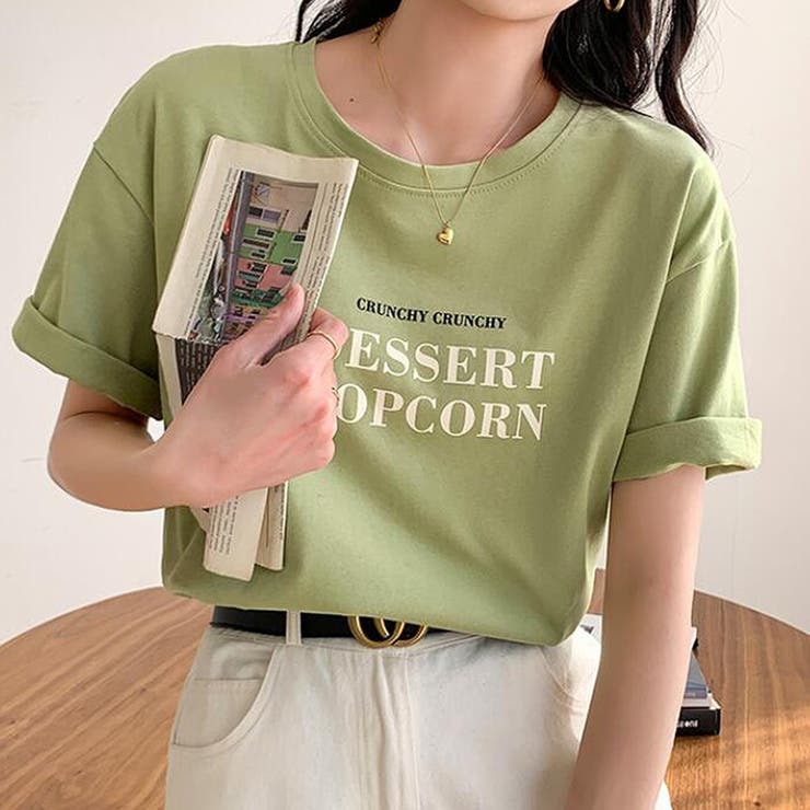 ロゴプリントＴシャツ【韓国ファッション】 | Doula Doula | 詳細画像2 