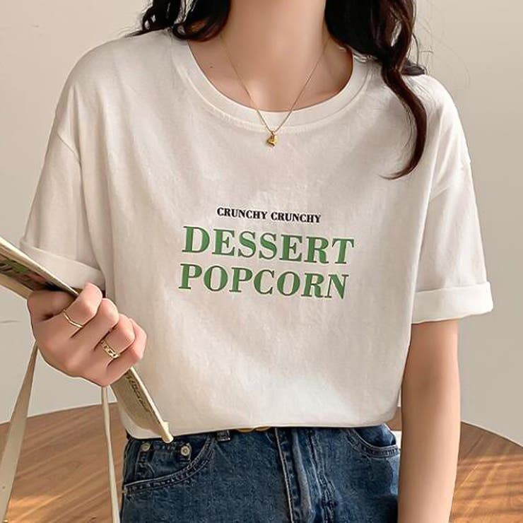 ロゴプリントＴシャツ【韓国ファッション】 | Doula Doula | 詳細画像3 