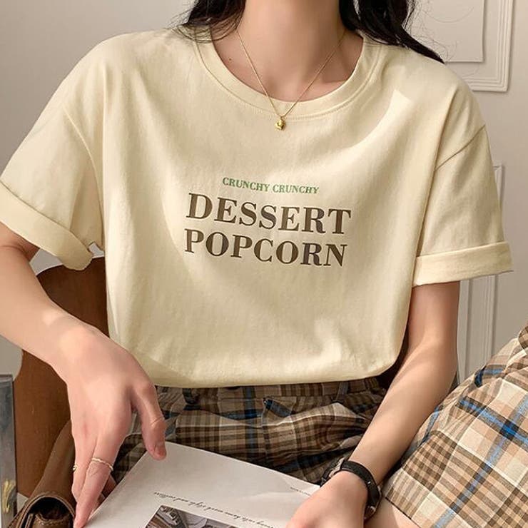 ロゴプリントＴシャツ【韓国ファッション】 | Doula Doula | 詳細画像6 