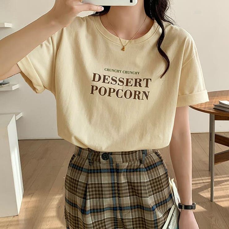 ロゴプリントＴシャツ【韓国ファッション】 | Doula Doula | 詳細画像7 