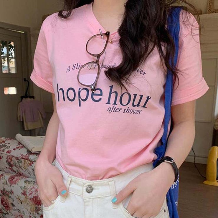 Tシャツ【韓国ファッション】[品番：ZJ000021847]｜Girly Doll