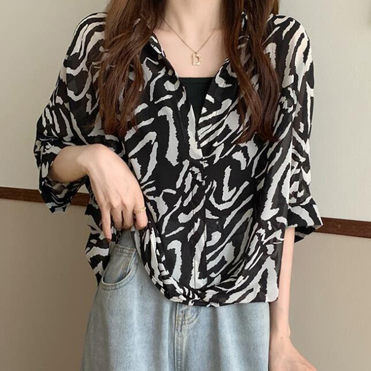 ブラックB | シャツ【韓国ファッション】 | Girly Doll