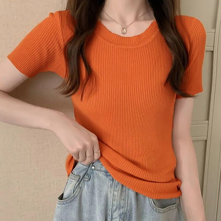 半袖ニット【韓国ファッション】 | Girly Doll | 詳細画像18 