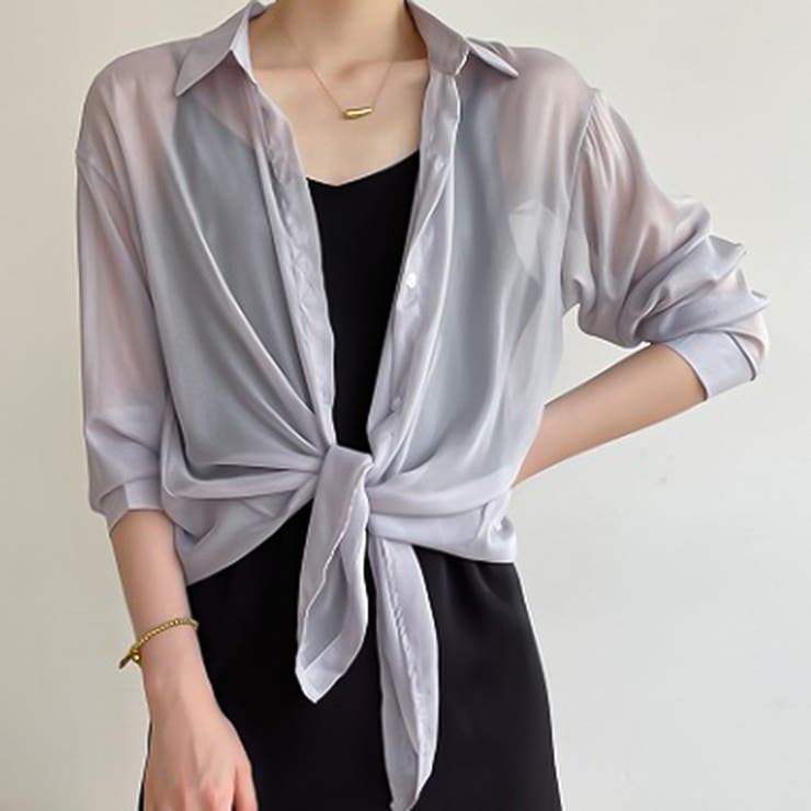 パープル | シャツ【韓国ファッション】 | Girly Doll