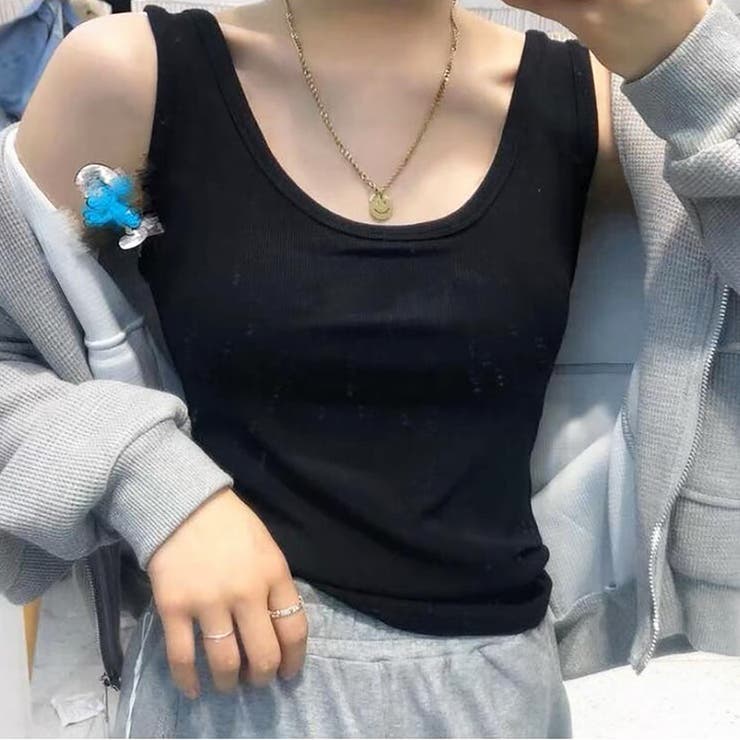 タンクトップ【韓国ファッション】[品番：ZJ000022388]｜Girly