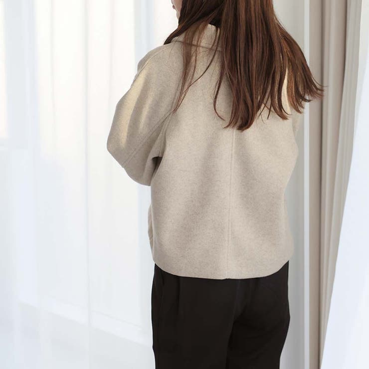 ショートコート【韓国ファッション】[品番：ZJ000023183]｜Girly Doll